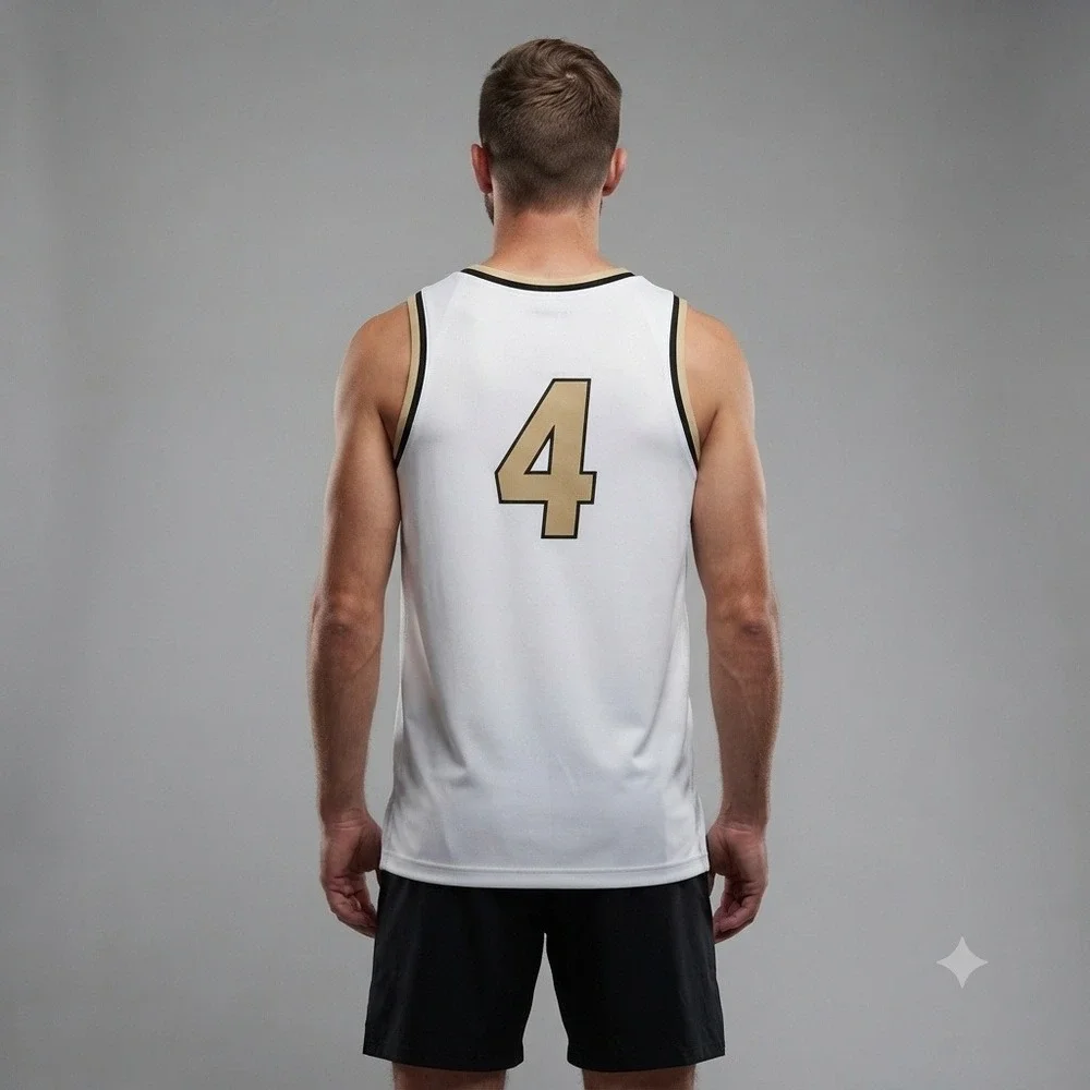 Colorado Buffaloes Nike Basketball Jersey Mens 2XL White Buffs 4 Dri-FIT *NEW*